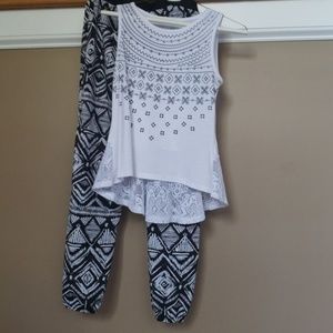 Two-in-One Matching Shirt & Pants Set